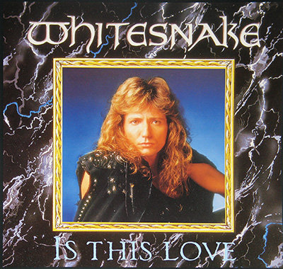 WHITESNAKE - Is This Love album front cover vinyl record
